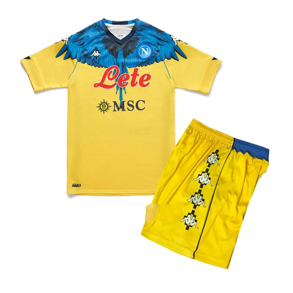 Maglia Napoli Kappa x Marcelo Burlon Bambino 2021/2022